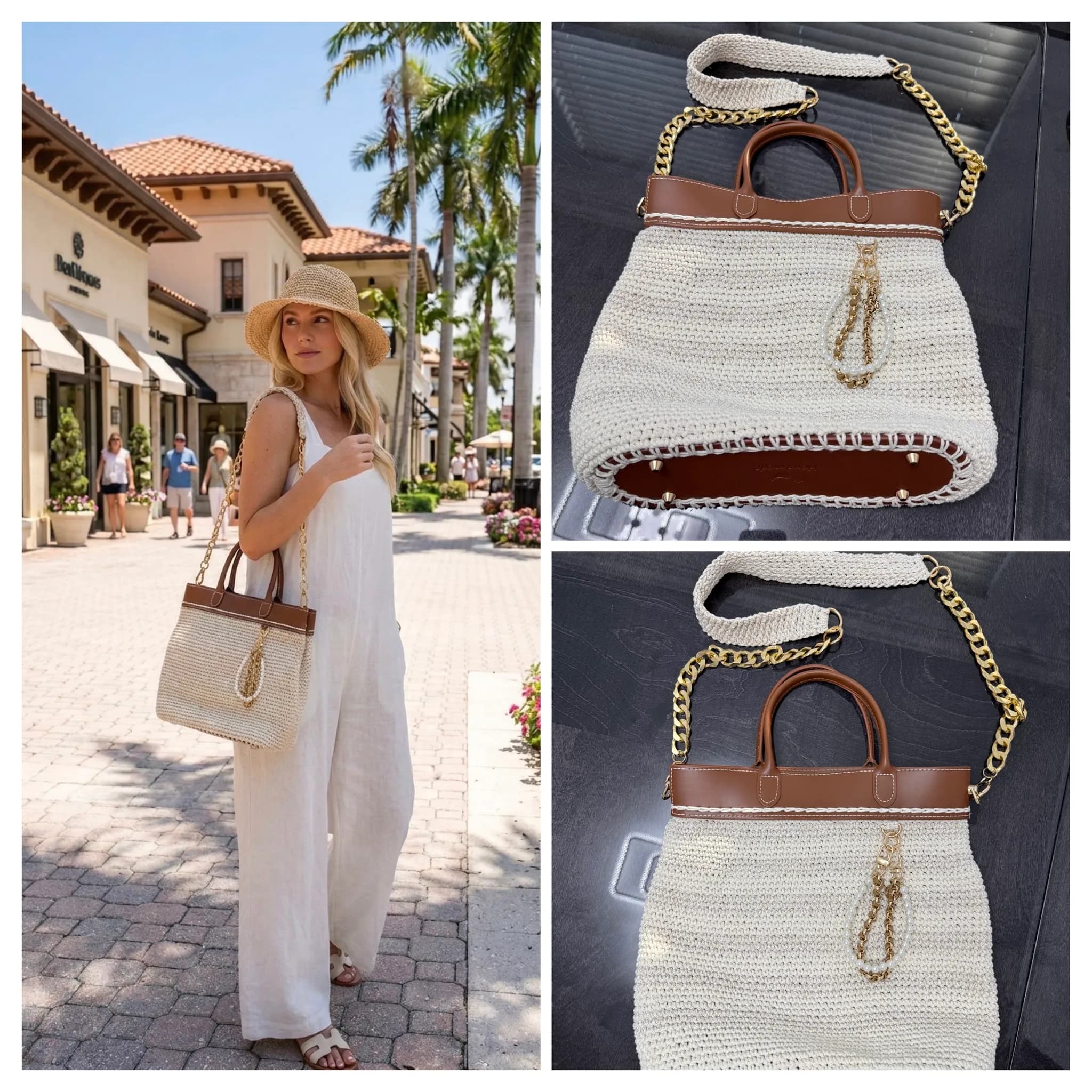 Riviera Saddle Tote